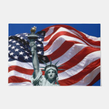 Lady Liberty, Old Glory Door Mat
