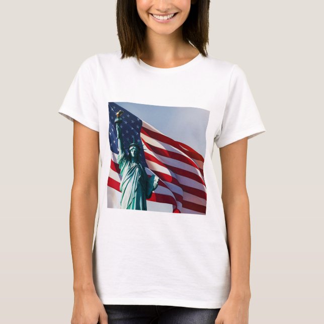 Lady Liberty T-Shirt (Vorderseite)