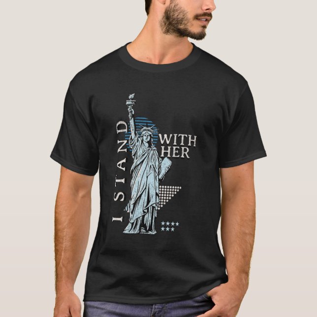 Lady Liberty T-Shirt (Vorderseite)