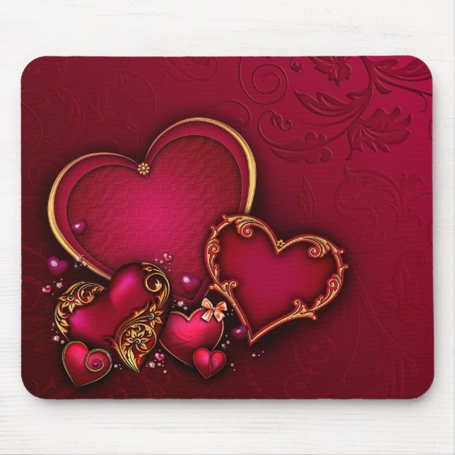 Lady Liebe Mousepad (Vorne)