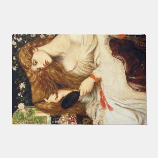 Lady Lilith (Atemberaubende Schönheit mit langem R Fußmatte (Vorderseite)