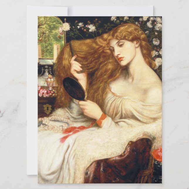Lady Lilith (Atemberaubende Schönheit mit langem R Karte (Vorderseite)