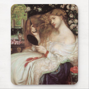 Lady Lilith von Rossetti, Vintage viktorianisches  Mousepad