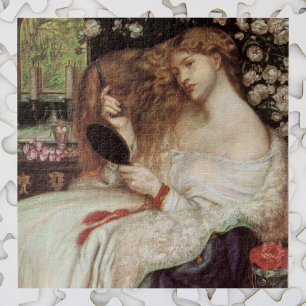 Lady Lilith von Rossetti, Vintage viktorianisches  Puzzle