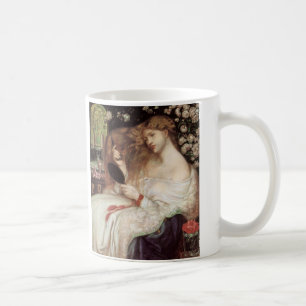 Lady Lilith von Rossetti, Vintager Viktorianischer Tasse