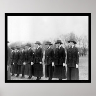 Lady Lineup der US-Marine 1912 Poster