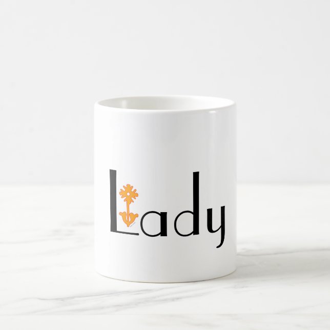 Lady-Logo Kaffeetasse (Mittel)
