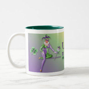 Lady Luck Harlequin Zweifarbige Tasse