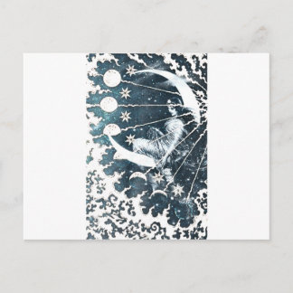 LADY LUNA POSTKARTE