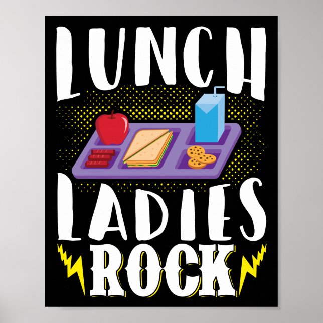 Lady Lunch Ladys Rock Lunch Lady Poster (Vorne)