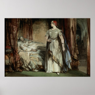 Lady Macbeth, 1850 Poster