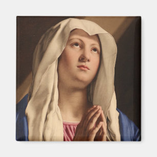 Lady Madonna Praying (Jungfrau Mary) (Christliche Magnet