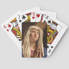Lady Madonna Praying (Jungfrau Mary) (Christliche  Spielkarten