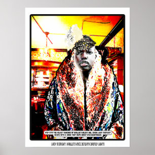 Lady Midnight: Harlem's Voice Beneath Dabney Light Poster