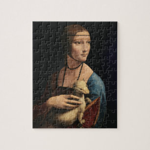 Lady mit einem Ermine von Leonardo da Vinci Puzzle