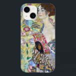 Lady mit einem Fan, Gustav Klimt Case-Mate iPhone 14 Hülle<br><div class="desc">Gustav Klimt (14. Juli 1862 - 6. Februar 1918) war ein österreichischer symbolischer Maler und einer der prominentesten Mitglieder der Wiener Sezessionsbewegung. Klimt ist bekannt für seine Gemälde, Wandgemälde, Skizzen und andere Kunstobjekte. Neben seinen figurativen Werken, die Allegorien und Portraits enthalten, malte er Landschaften. Unter den Künstlern der Wiener Sezession...</div>