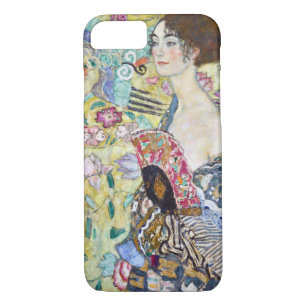 Lady mit einem Fan, Gustav Klimt Case-Mate iPhone Hülle