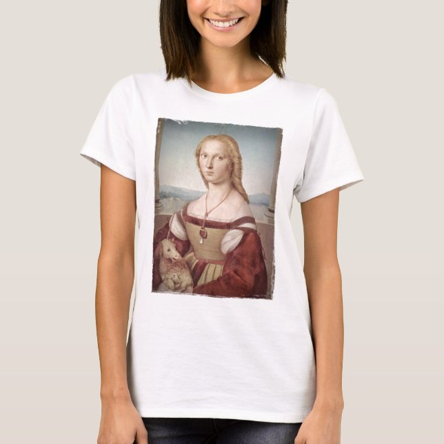 Lady mit Einhorn T-Shirt (Vorderseite)