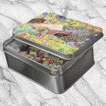 Lady mit Fan von Gustav Klimt, Vintager Japonismus Puzzle<br><div class="desc">Lady with Fan (1918) von Gustav Klimt ist eine Vintage Viktorianische Era Symbolismus kunstvolles Portraitgemälde. Eine schöne brünette Frau mit orientalischem Ventilator. Der goldgelbe japanische Hintergrund ist voller blühender exotischer Blume, Pfauen und anderen Vögeln mit ausgestreckten Flügeln. Über den Künstler: Gustav Klimt (1862-1918) war ein österreichischer Symbolik-Maler und einer der...</div>