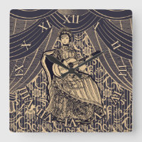 Lady mit Gitarre