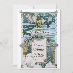 LADY MIT UNICORN BRAUTPARTY PARTY GOLD EINLADUNG