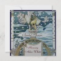 LADY MIT UNICORN BRAUTPARTY PARTY Silver