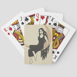 Lady Moon Spielkarten