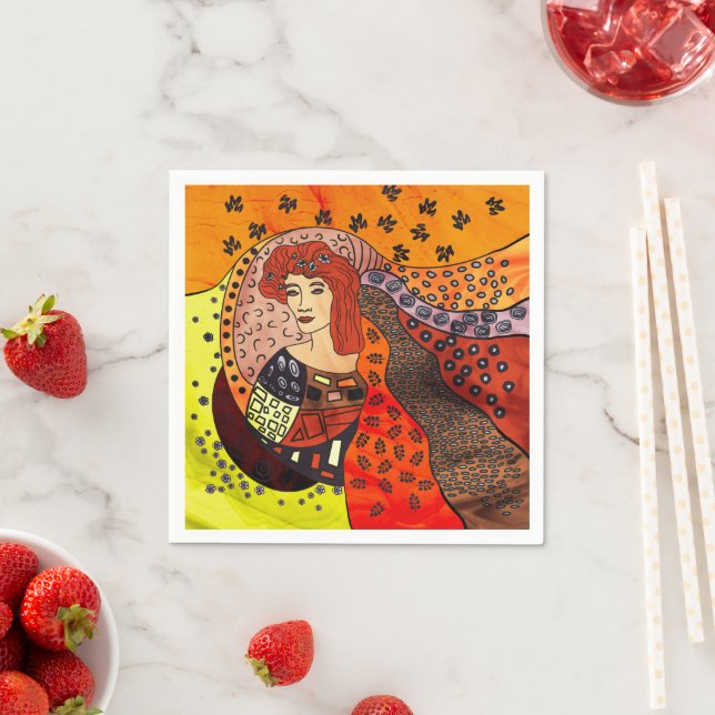 Lady Nature Serviette (Beispiel)