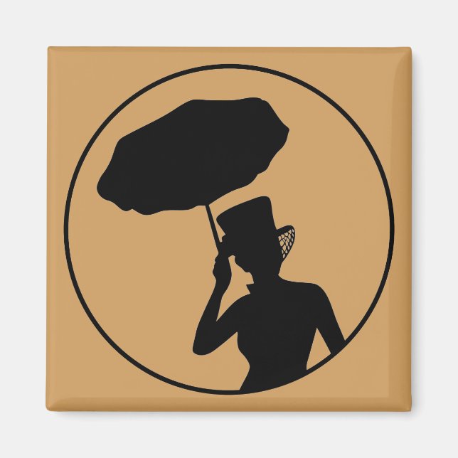 Lady of Ashes Magnet, Gold Magnet (Vorne)
