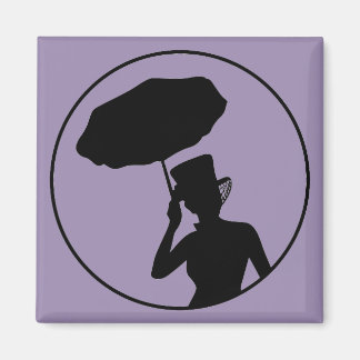 Lady of Ashes Magnet, Lila Magnet