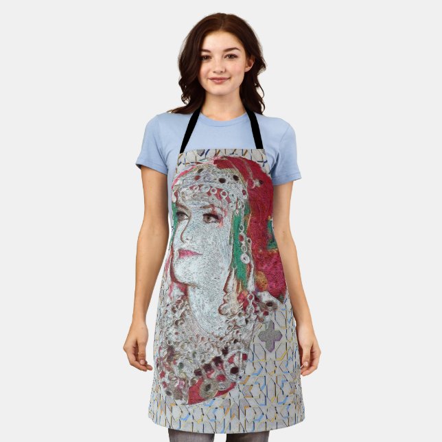 Lady of Atlas II Schürze (Getragen)