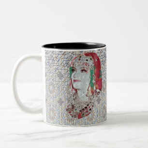 Lady of Atlas II Zweifarbige Tasse