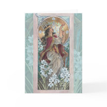 Lady of December Art Nouveau Birthstone Series