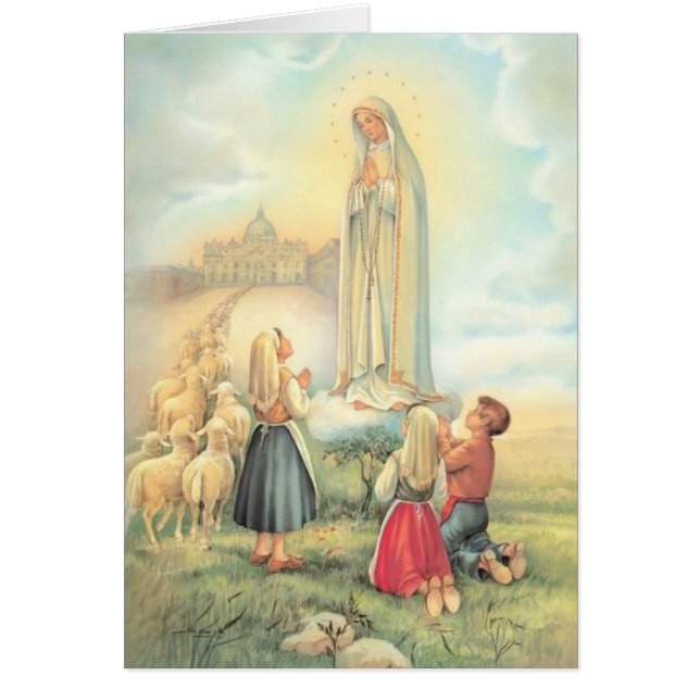 Lady of Fatima Three Children Sheep Church (Vorne)
