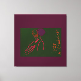 Lady of Grace and Empowerment Leinwanddruck