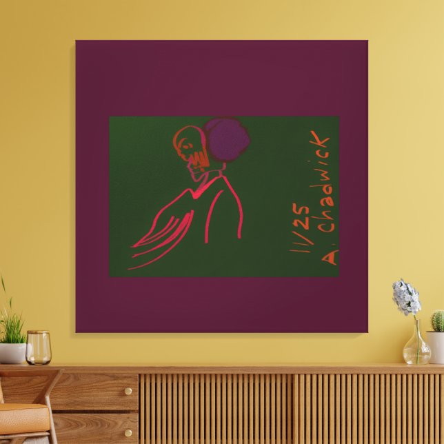 Lady of Grace and Empowerment  Leinwanddruck (Insitu (Wohnzimmer))