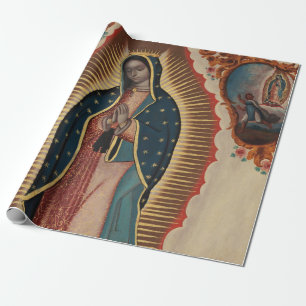 Lady of Guadalupe, 1780 von Sebastian Zalcedo Geschenkpapier