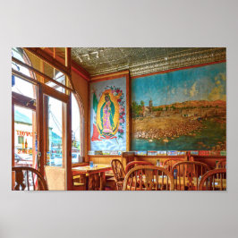 Lady of Guadalupe Im Restaurant Poster