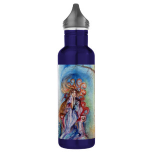 LADY OF LAKE / Magie und Mystery Fantasy Monogram Trinkflasche