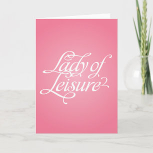 Lady of Leisure 2b Karte