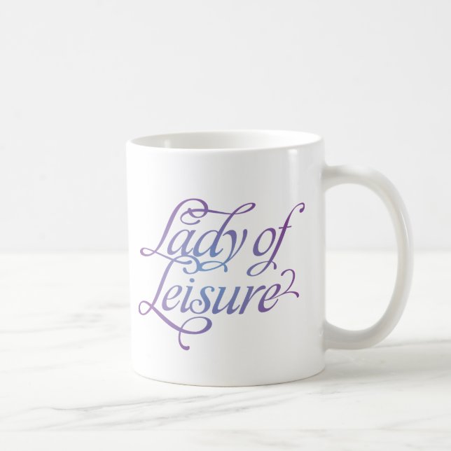 Lady of Leisure 4 Kaffeetasse (Rechts)