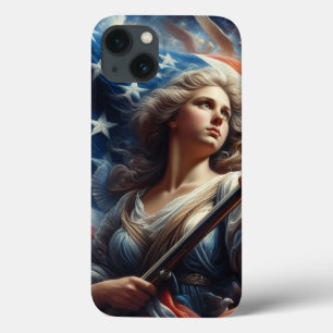 Lady of Liberty - Patriotismus Art Case-Mate iPhone Hülle