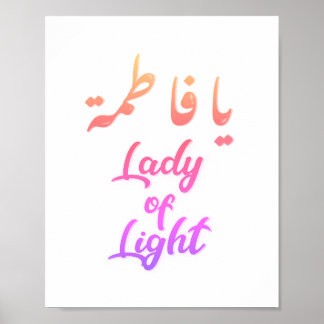 Lady of Light Poster