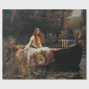 Lady of Shallot von John William Waterhouse Geschenkpapier