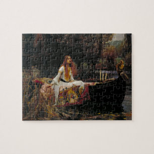 Lady of Shallot von John William Waterhouse Puzzle