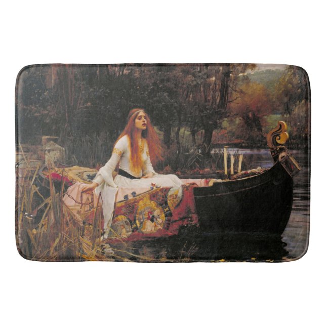 Lady of Shalott Art Badematte (Vorderseite)