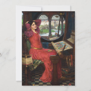 Lady of Shalott   John William Waterhouse Karte