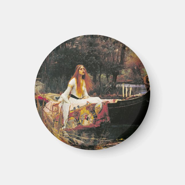 Lady of Shalott Magnet (Vorne)
