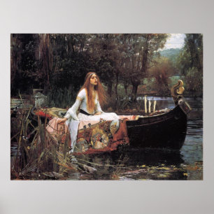 Lady of Shalott Poster