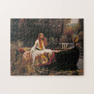 Lady of Shalott von John Waterhouse Puzzle